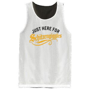 Here For Schitzengiggles Oktoberfest Group Bachelor Party Mesh Reversible Basketball Jersey Tank