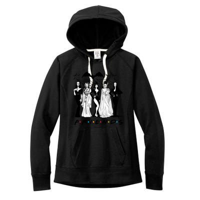 Halloween Friends Squad Goals Horror Squad Queens Women's Fleece Hoodie