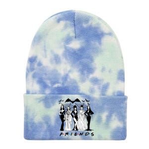 Halloween Friends Squad Goals Horror Squad Queens Tie Dye 12in Knit Beanie