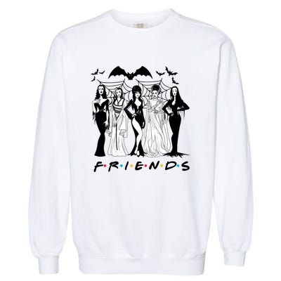 Halloween Friends Squad Goals Horror Squad Queens Garment-Dyed Sweatshirt