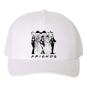 Halloween Friends Squad Goals Horror Squad Queens Yupoong Adult 5-Panel Trucker Hat