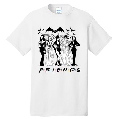 Halloween Friends Squad Goals Horror Squad Queens Tall T-Shirt