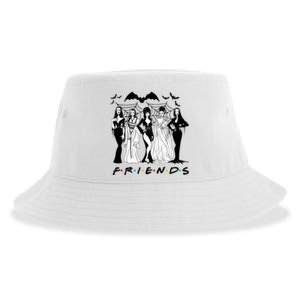 Halloween Friends Squad Goals Horror Squad Queens Sustainable Bucket Hat