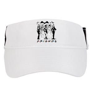 Halloween Friends Squad Goals Horror Squad Queens Adult Drive Performance Visor