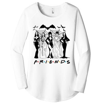 Halloween Friends Squad Goals Horror Squad Queens Women's Perfect Tri Tunic Long Sleeve Shirt