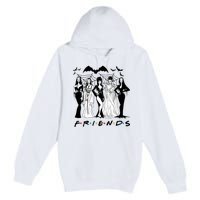 Halloween Friends Squad Goals Horror Squad Queens Premium Pullover Hoodie