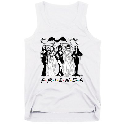 Halloween Friends Squad Goals Horror Squad Queens Tank Top