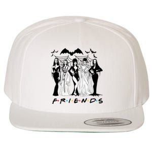 Halloween Friends Squad Goals Horror Squad Queens Wool Snapback Cap