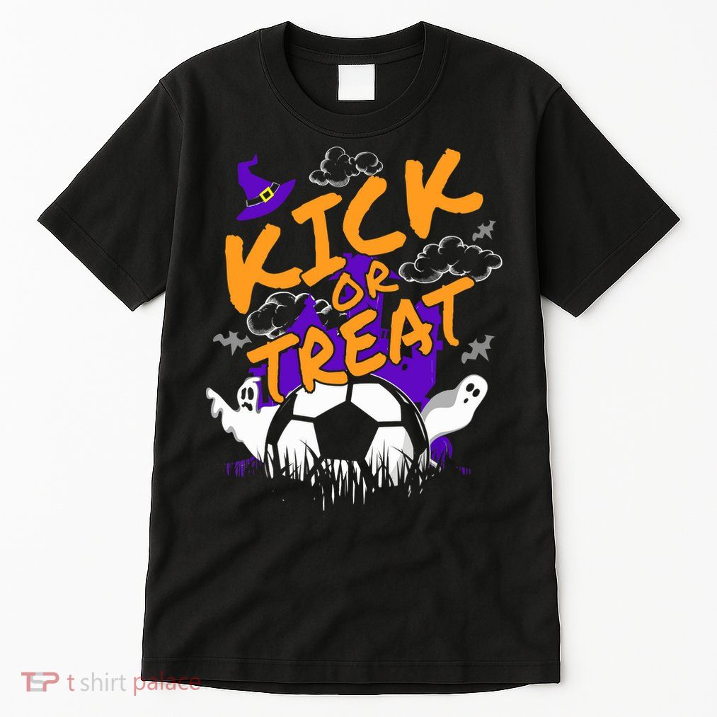 Halloween For Soccer Players With A Soccer Ball Tall T-Shirt