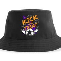 Halloween For Soccer Players With A Soccer Ball Sustainable Bucket Hat