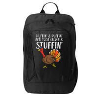 Huffin For Stuffin Running Turkey City Backpack