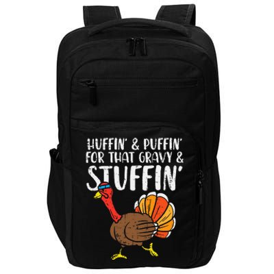 Huffin For Stuffin Running Turkey Impact Tech Backpack