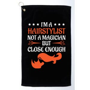 Hairdresser Funny Saying Gift Idea Hairy Christmas Gift Platinum Collection Golf Towel