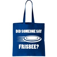 Hobby Fun Sports Player Frisbee Gift Tote Bag