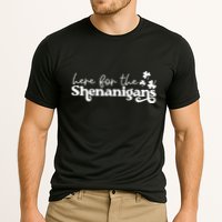 Here For Shenanigans Lucky Shamrock St Patricks Day Performance Shirt