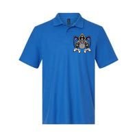 Halloween Funny Scary Skeleton Gamer Costume Cool Gift Softstyle Adult Sport Polo