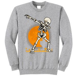 Halloween Fordabbing Skeleton Costume Tall Sweatshirt