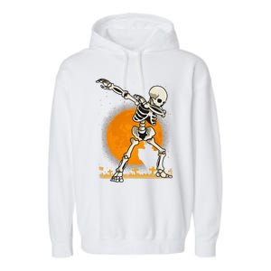 Halloween Fordabbing Skeleton Costume Garment-Dyed Fleece Hoodie