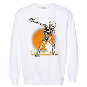 Halloween Fordabbing Skeleton Costume Garment-Dyed Sweatshirt