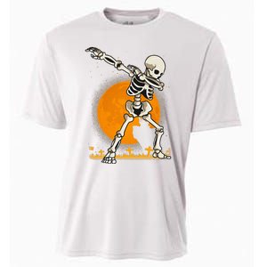 Halloween Fordabbing Skeleton Costume Cooling Performance Crew T-Shirt