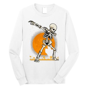 Halloween Fordabbing Skeleton Costume Long Sleeve Shirt