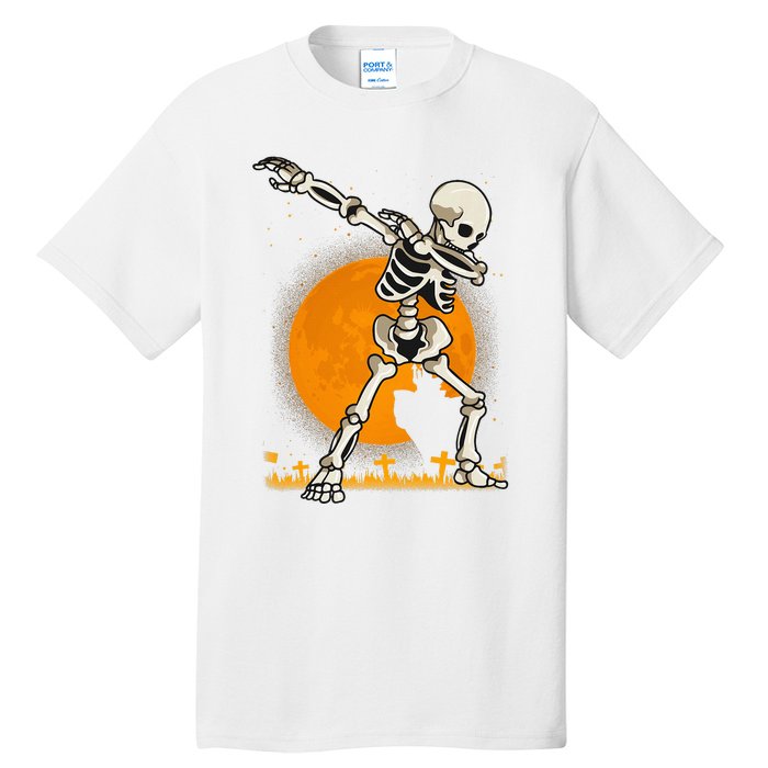 Halloween Fordabbing Skeleton Costume Tall T-Shirt