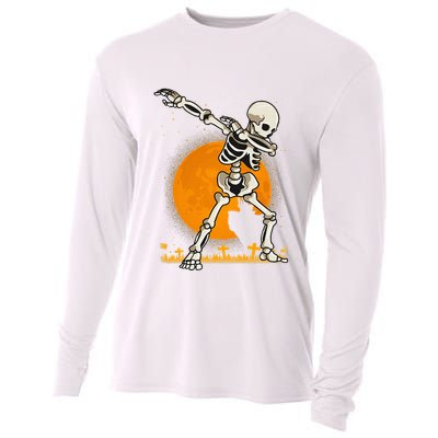 Halloween Fordabbing Skeleton Costume Cooling Performance Long Sleeve Crew