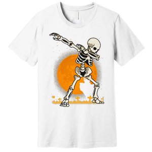 Halloween Fordabbing Skeleton Costume Premium T-Shirt