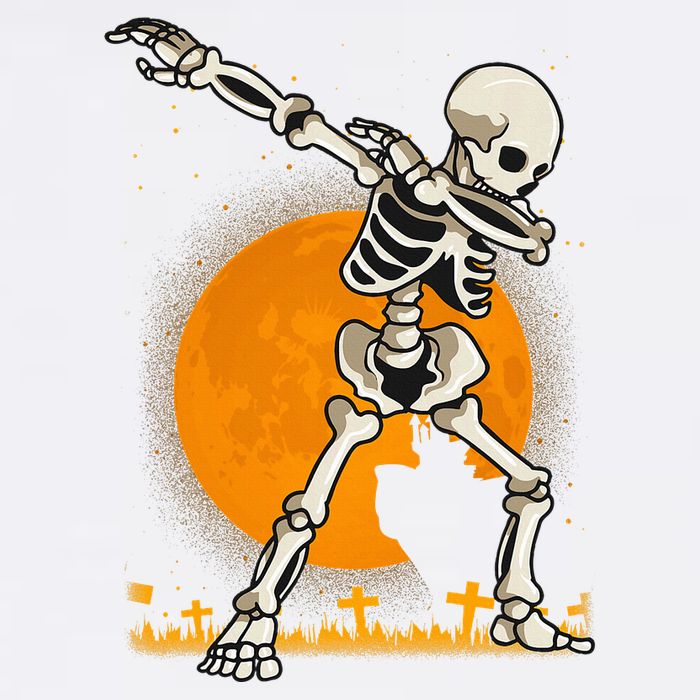 Halloween Fordabbing Skeleton Costume Kids T-Shirt