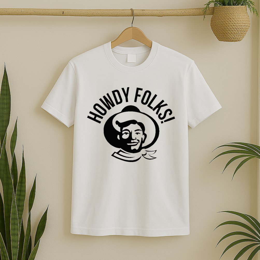 Howdy Folks State Fair Texas Cowboy T-Shirt