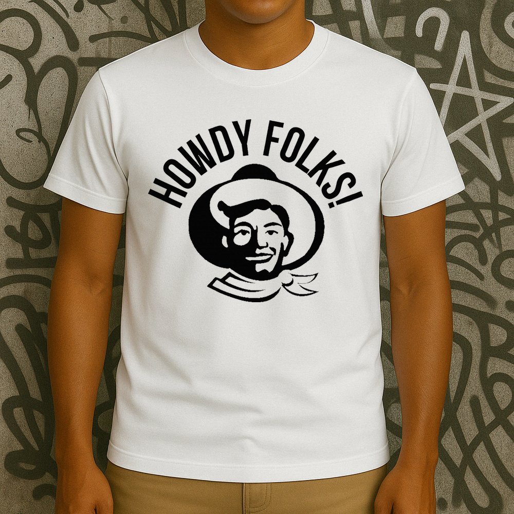Howdy Folks State Fair Texas Cowboy T-Shirt