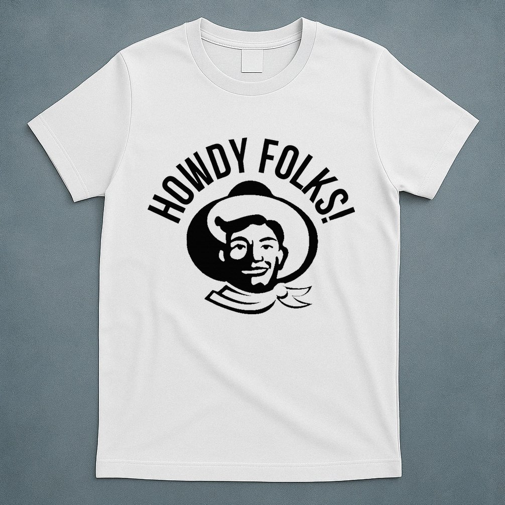 Howdy Folks State Fair Texas Cowboy T-Shirt