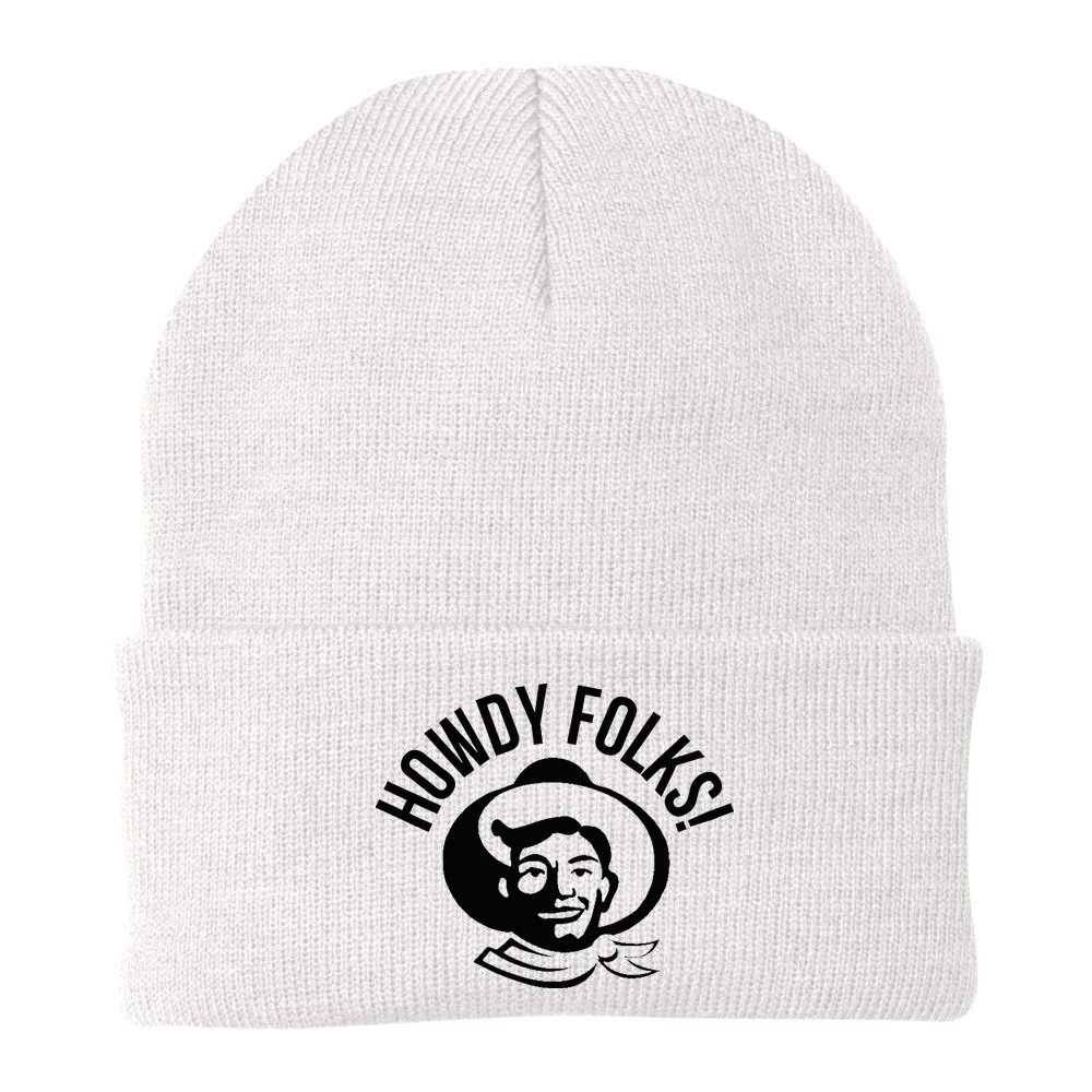 Howdy Folks State Fair Texas Cowboy Beanie