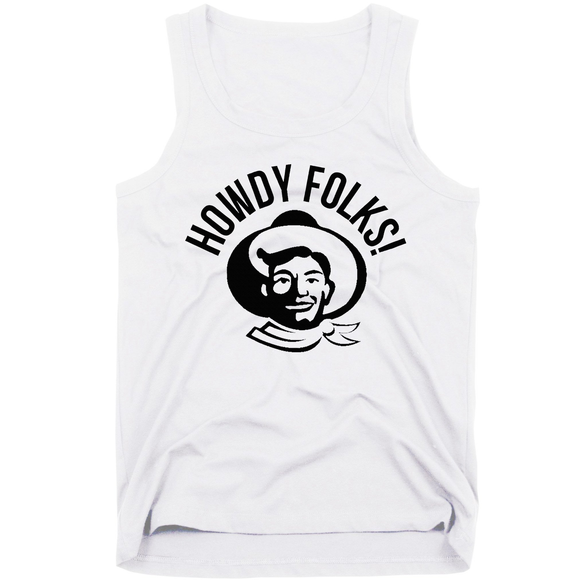 Howdy Folks State Fair Texas Cowboy Tank Top