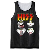 Hiss Funny Snake Lover Rock And Roll Band Gift Idea Mesh Reversible Basketball Jersey Tank