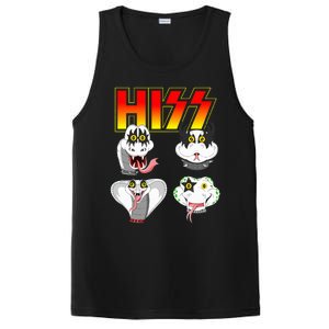 Hiss Funny Snake Lover Rock And Roll Band Gift Idea PosiCharge Competitor Tank