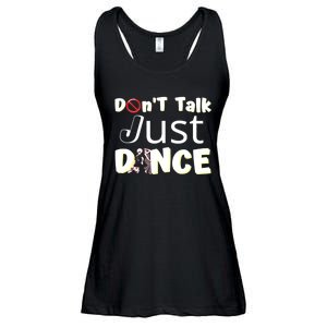 Humorous Funny Sarcastic Dancers Who Just Want To Dance Ladies Essential Flowy Tank