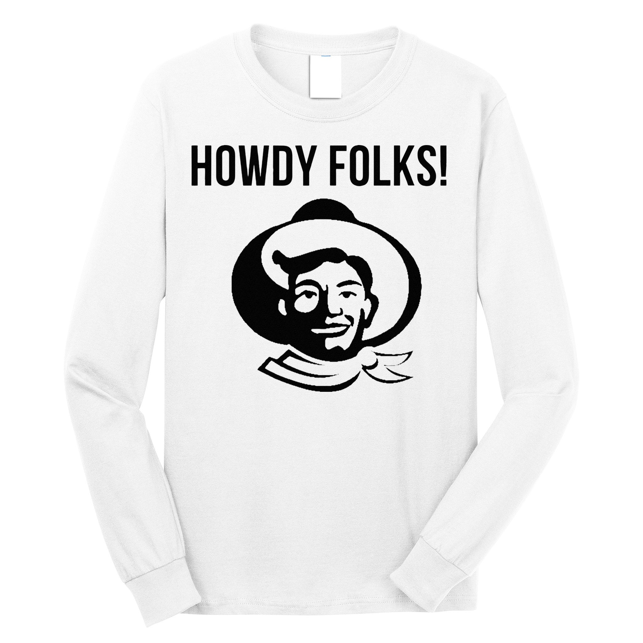 Howdy Folks State Fair Texas Cow 2021 Long Sleeve Shirt