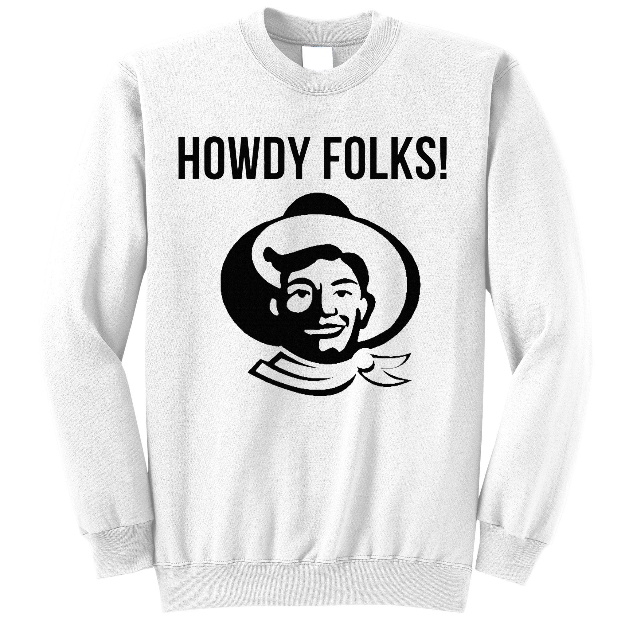 Howdy Folks State Fair Texas Cow 2021 Sweatshirt