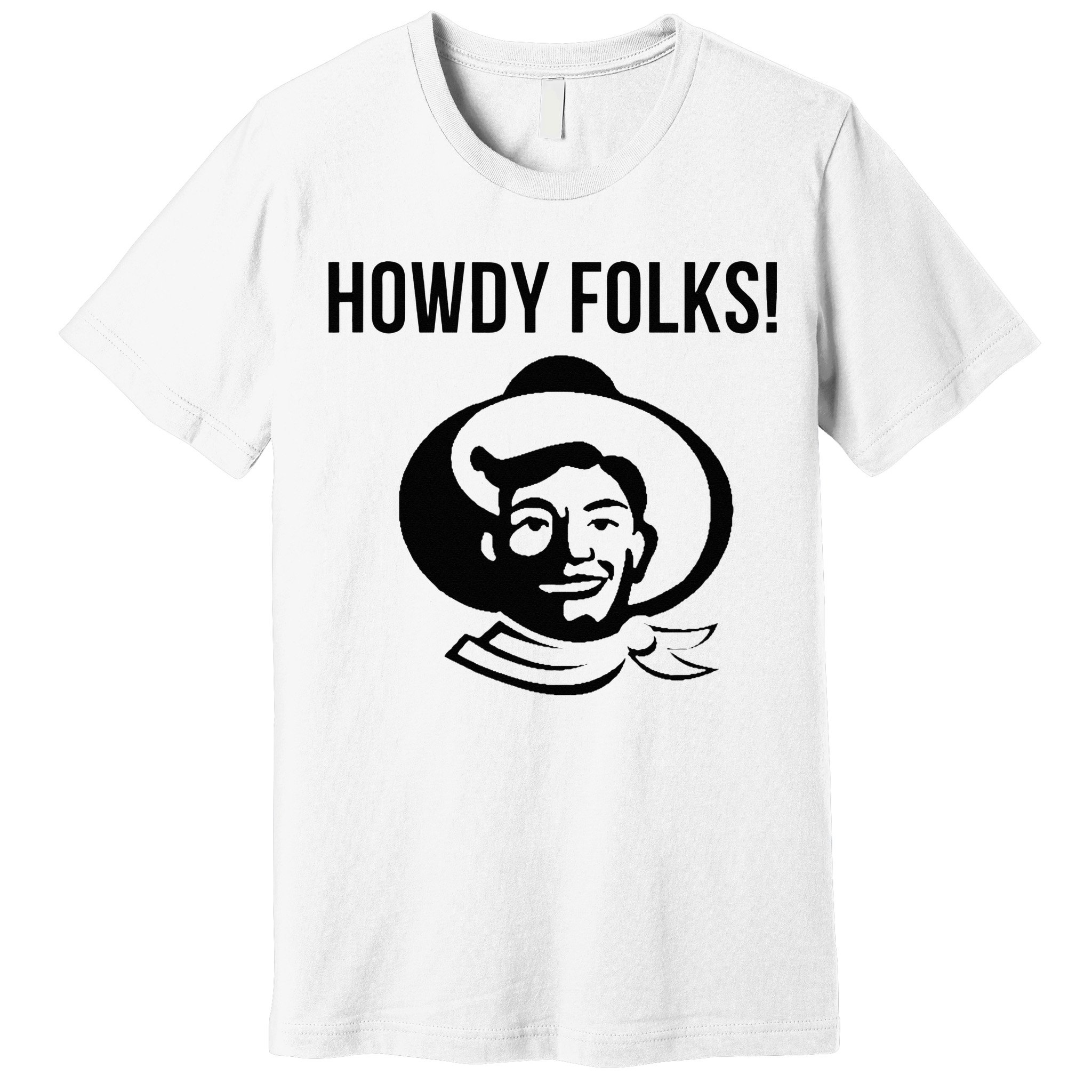 Howdy Folks State Fair Texas Cow 2021 Premium T-Shirt