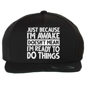 Humor Funny Sayings For Mom Wool Snapback Cap