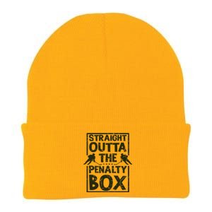 Hockey Fan Straight Outta The Penalty Box Hockey Season Gift Knit Cap Winter Beanie