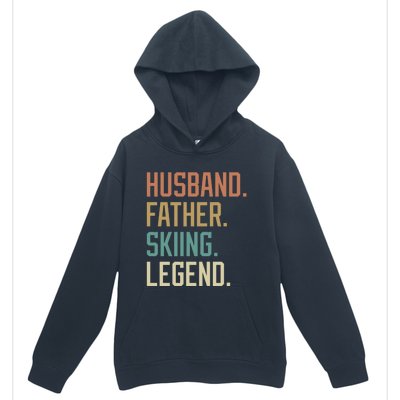 Husband Father Skiing Legend Fathers Day Birthday Meaningful Gift Urban Pullover Hoodie