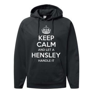 Hensley Funny Surname Family Tree Birthday Reunion Gift Idea Performance Fleece Hoodie