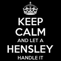 Hensley Funny Surname Family Tree Birthday Reunion Gift Idea Doggie Tank
