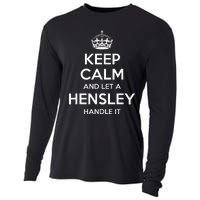 Hensley Funny Surname Family Tree Birthday Reunion Gift Idea Cooling Performance Long Sleeve Crew