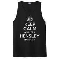 Hensley Funny Surname Family Tree Birthday Reunion Gift Idea PosiCharge Competitor Tank