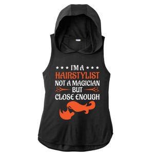 Hairdresser Funny Saying Gift Idea Hairy Christmas Gift Ladies PosiCharge Tri-Blend Wicking Draft Hoodie Tank