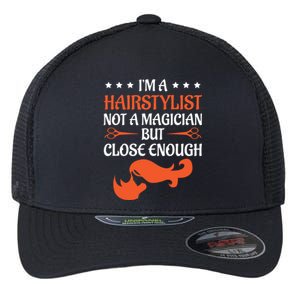 Hairdresser Funny Saying Gift Idea Hairy Christmas Gift Flexfit Unipanel Trucker Cap