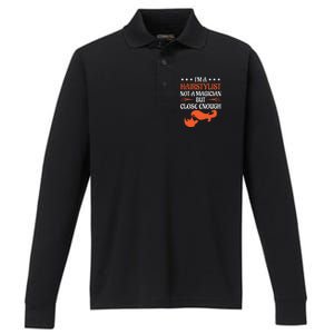 Hairdresser Funny Saying Gift Idea Hairy Christmas Gift Performance Long Sleeve Polo